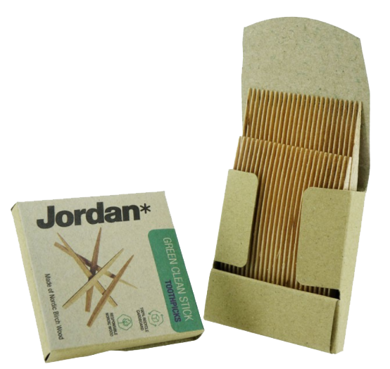 Jordan Green Clean Stick Toothpicks (4 combs x 25) [3504]